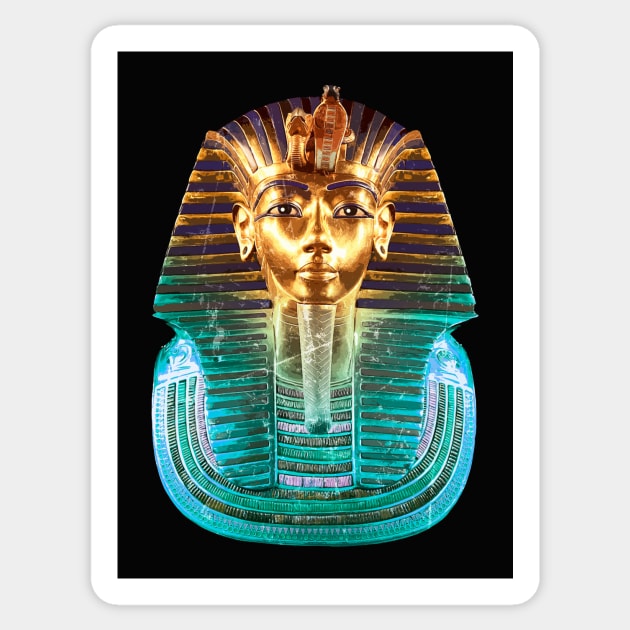 King Tut Sticker by Artizan